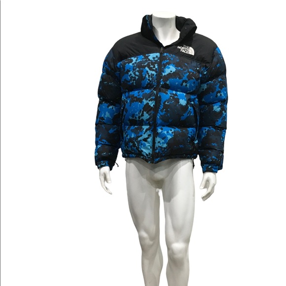 Camo Blue Puffer Jacket | Poshmark